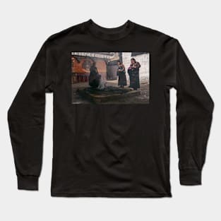 Offerings. Shygatse Monastery, Tibet. Long Sleeve T-Shirt